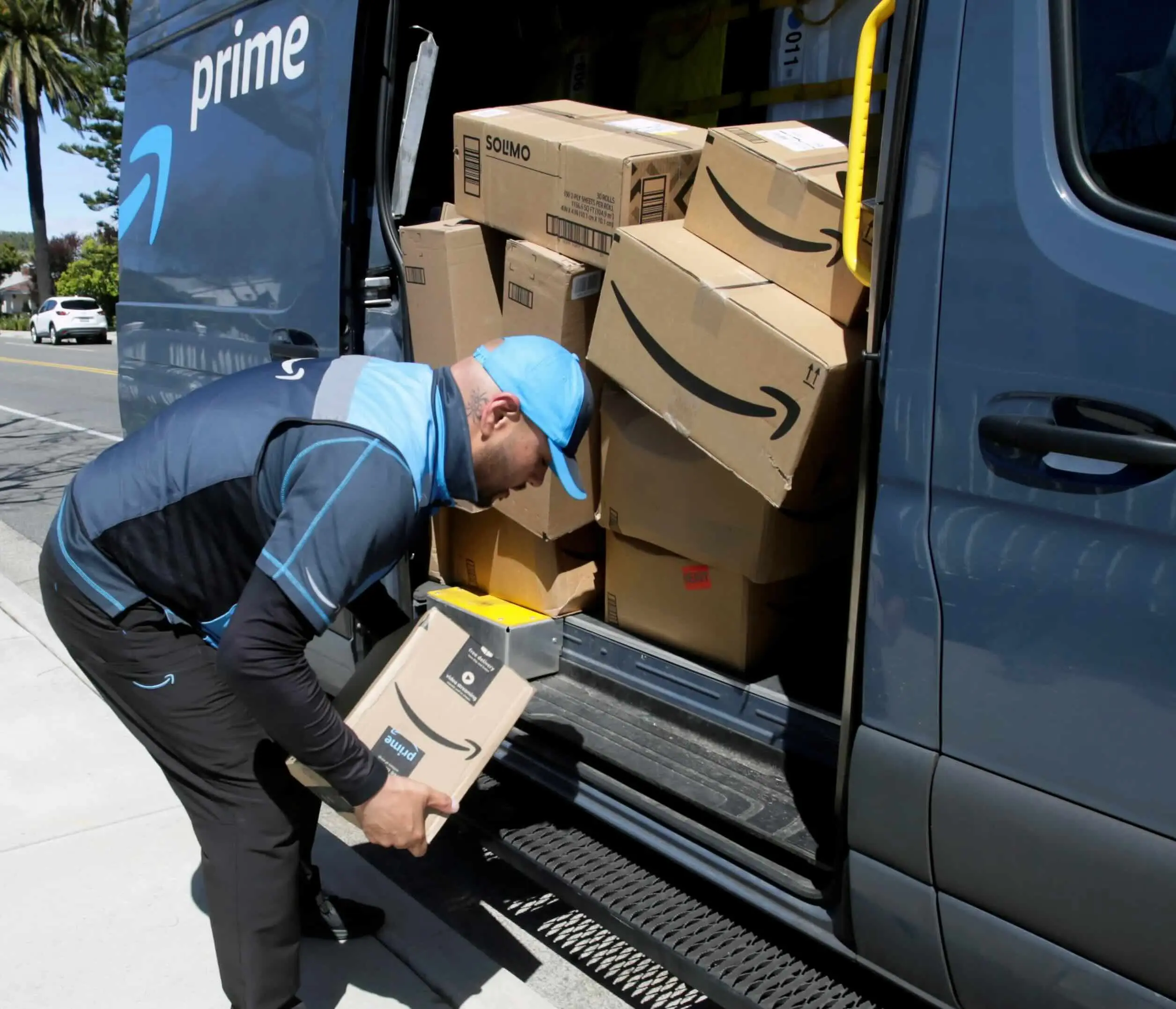 Repartidor de Amazon