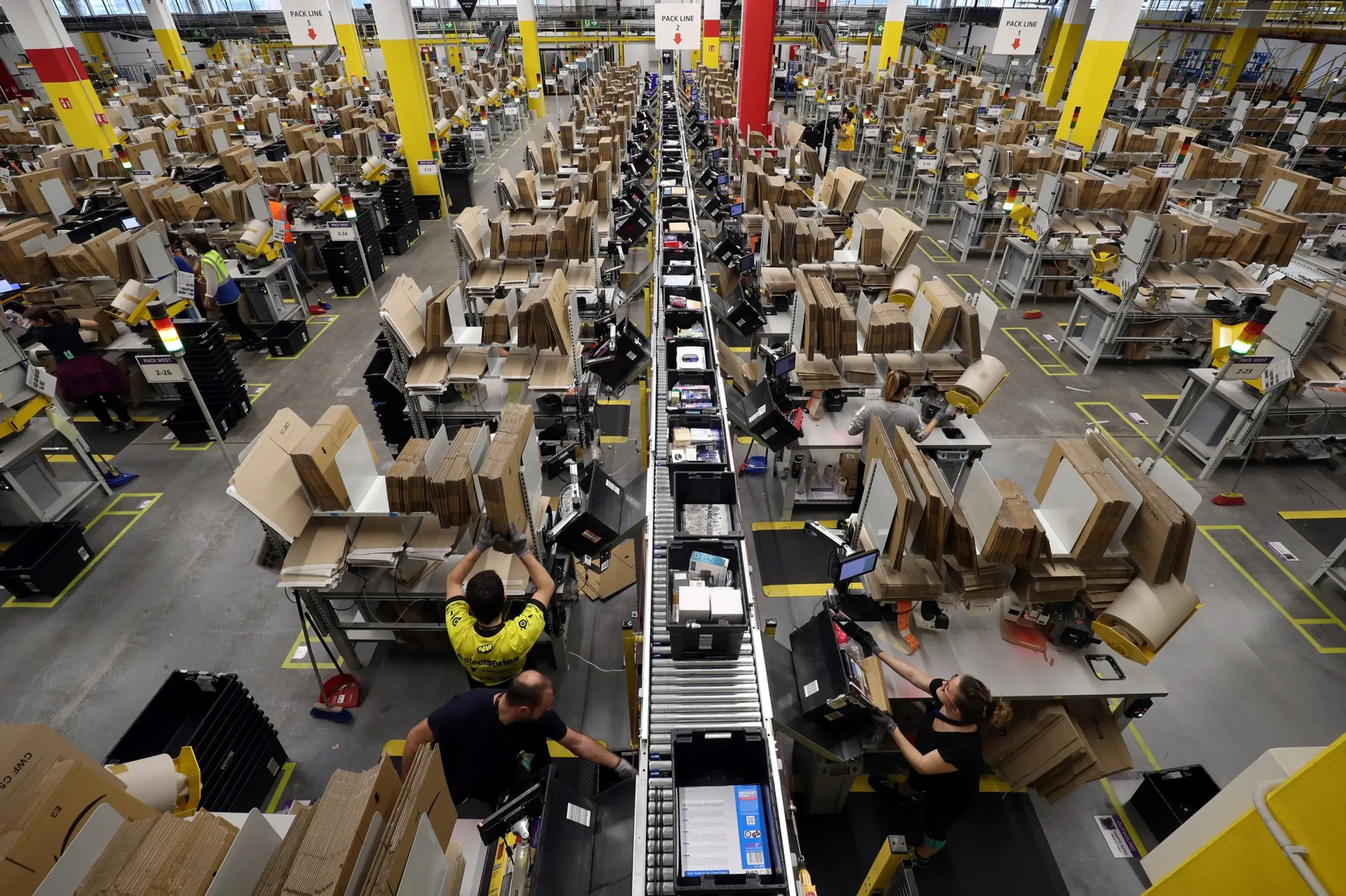 Amazon-Lagerarbeitszentrum