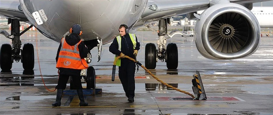 Trabajadores de aeropuerto