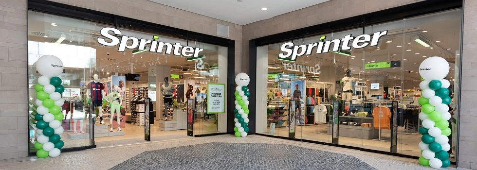 Tienda Sprinter decorada con globos